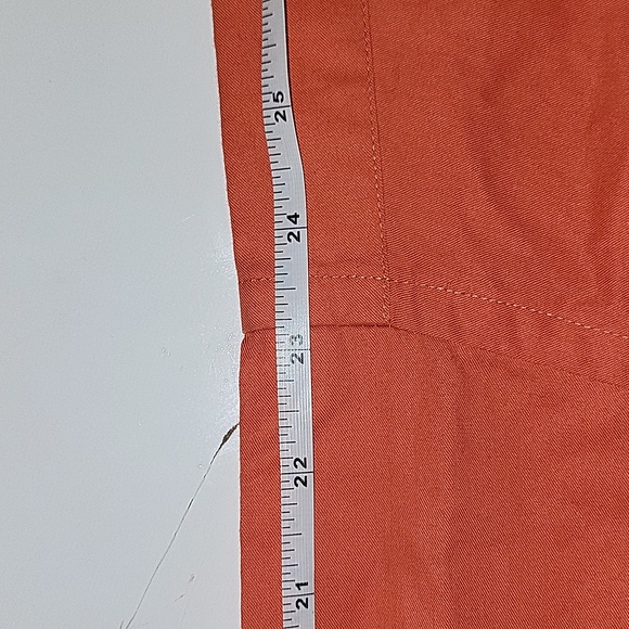 NWOT Men's Orange Chaps Longsleeve  Button-down (XXL) - Picture 9 of 12